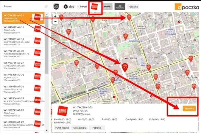 Gdzie nadać paczkę ORLEN? Sprawdź najbliższe punkty nadania
